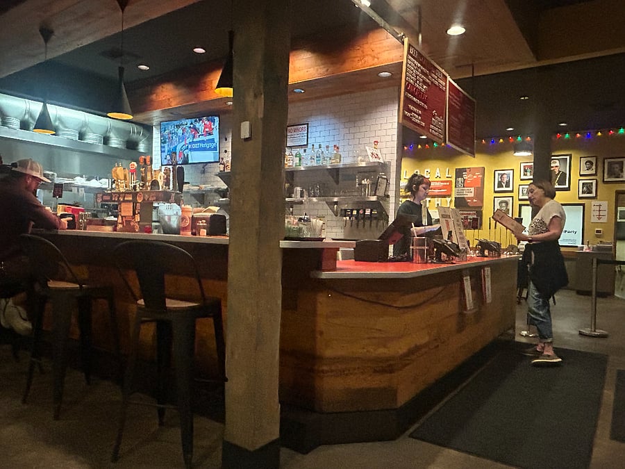 Inside Primal Burger