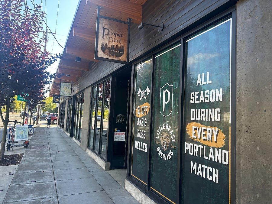 Watch a game or hang out on the patio at Proper Pint Taproom! https://properpinttaproom.com/
Distance 0.7 miles