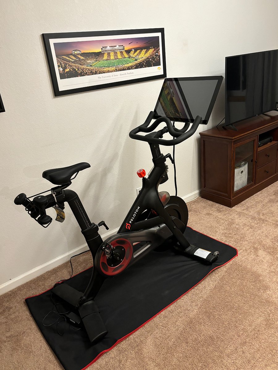 Shared Peloton bike 