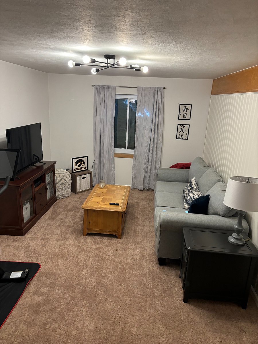 Basement living space