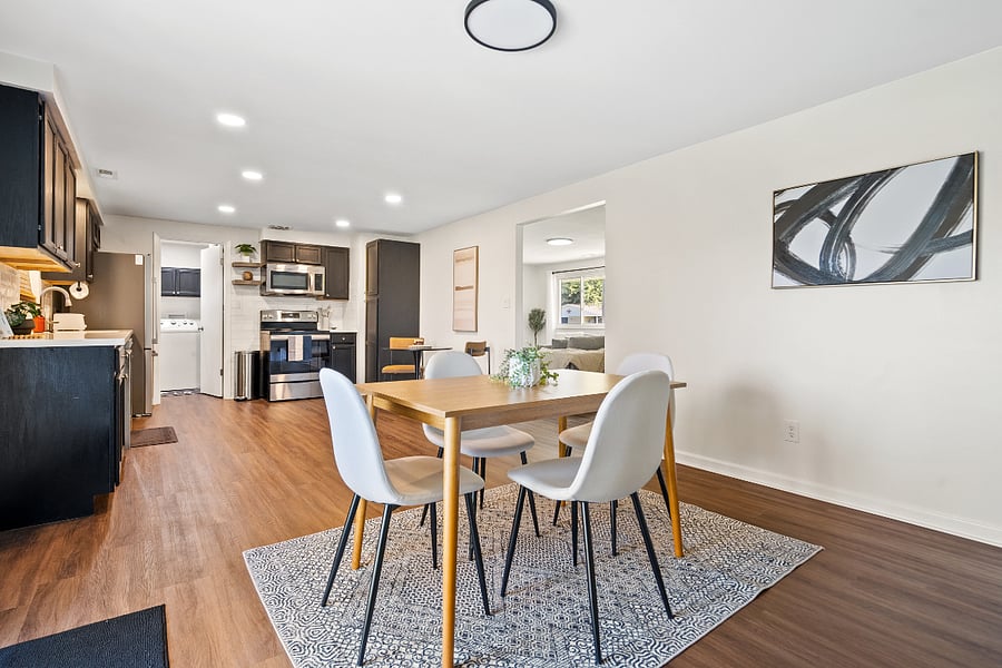 Dining and Kitchen Area