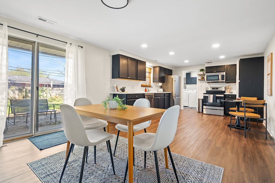 Dining and Kitchen Area