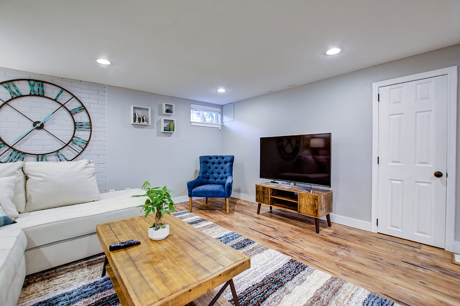 Downstairs living room