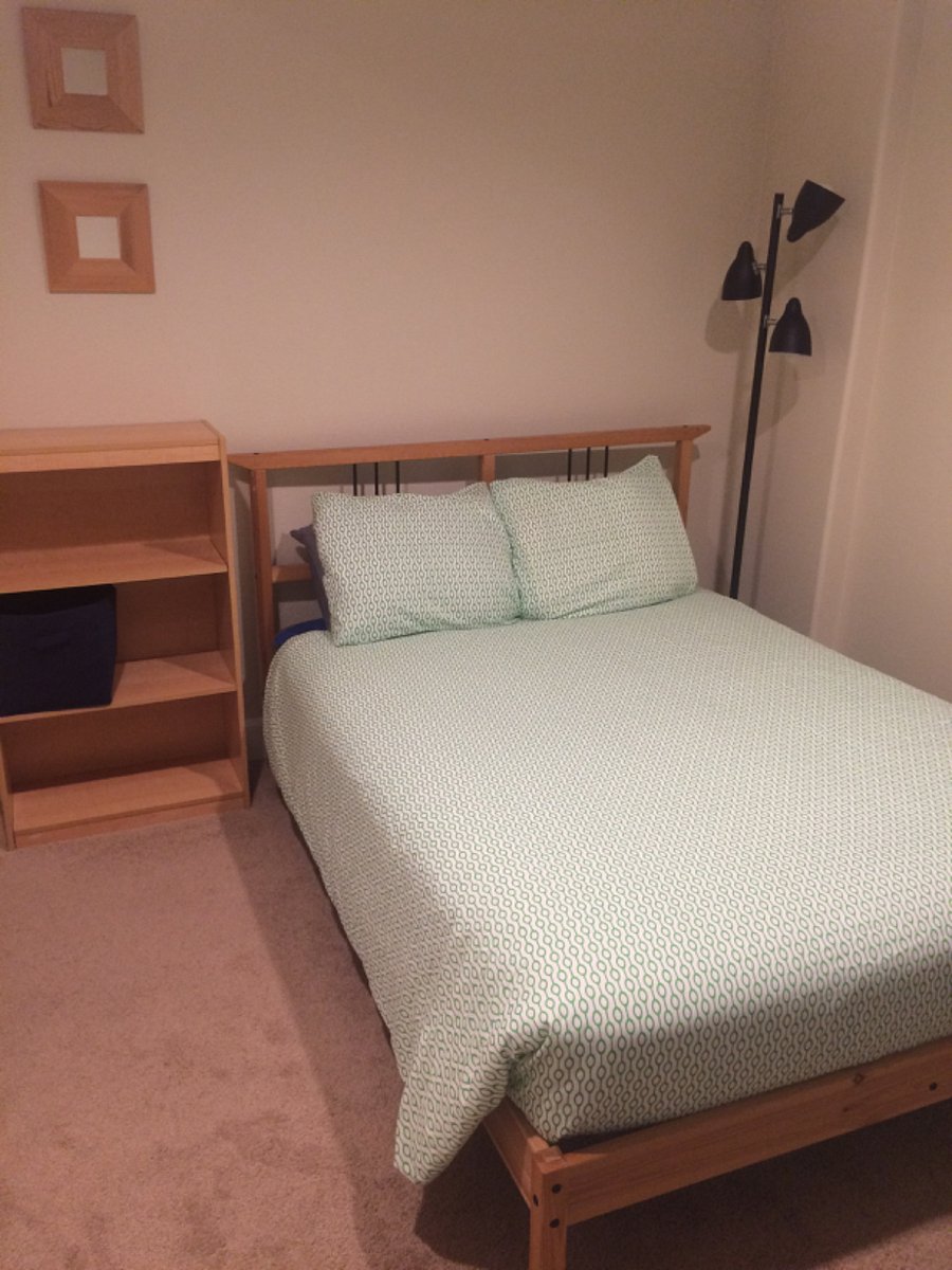 Bedroom 2- Full (not pictured: closet with dresser)