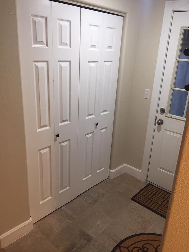 Large coat closet 
