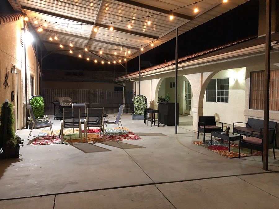 Private Patio and BBQ