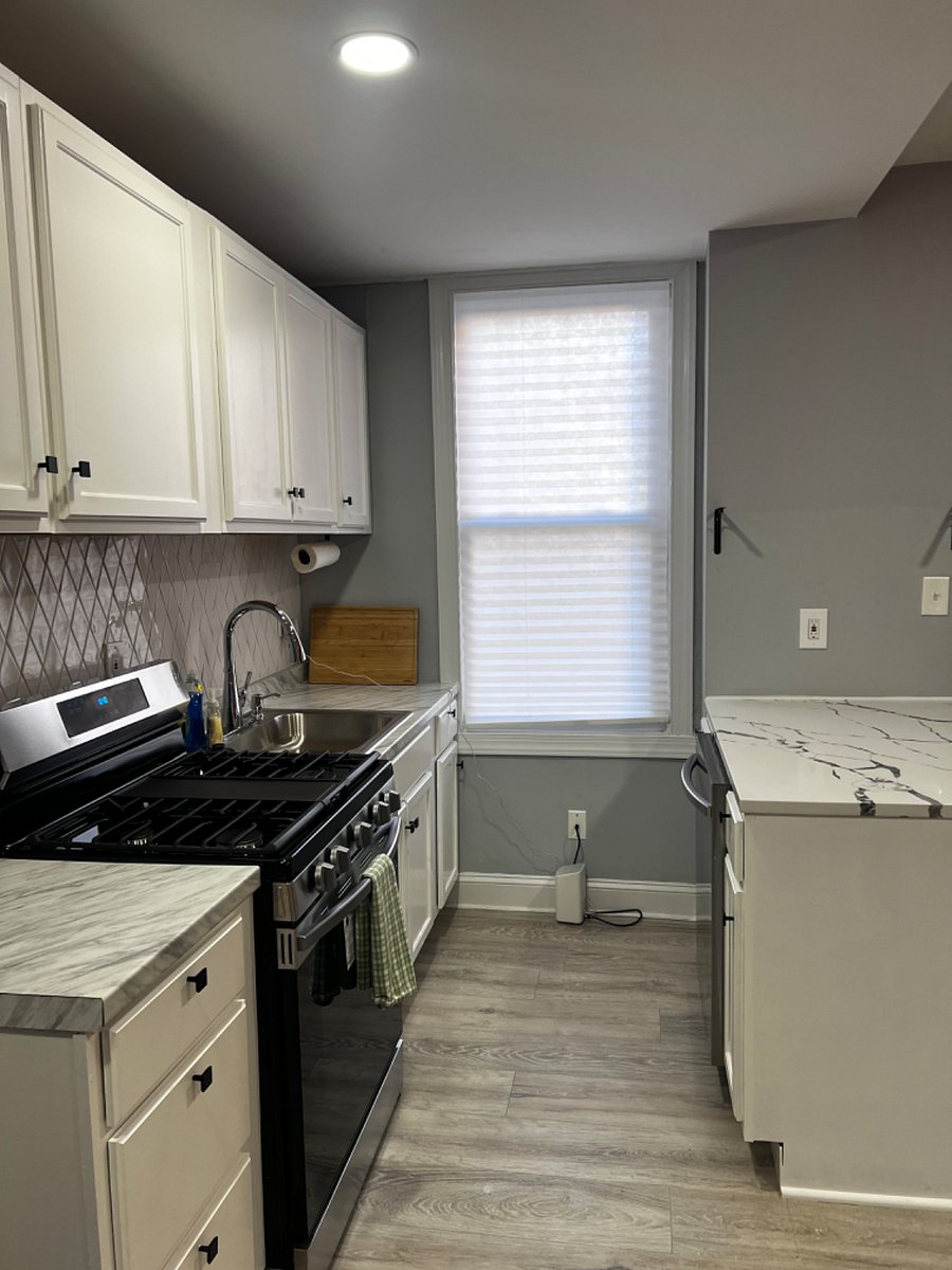 New oven and stove