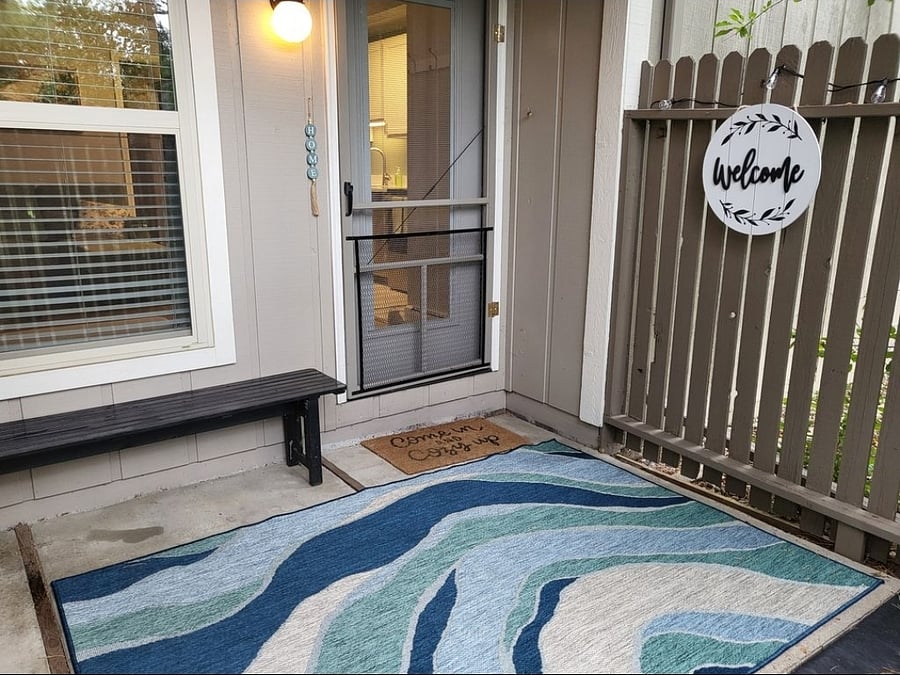 Front door to Niwot Apartment