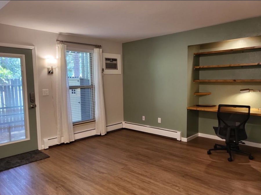 Niwot apartment is freshly painted.