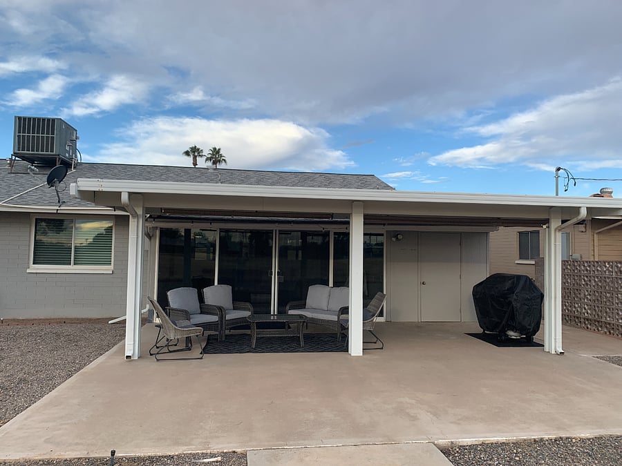 Back Covered Patio

