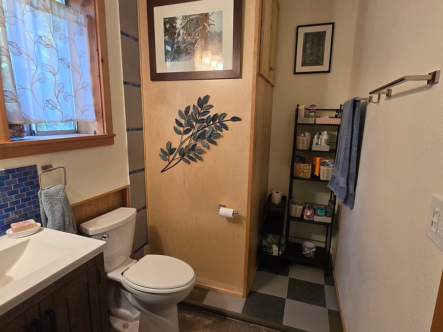 Bathroom recently remodeled