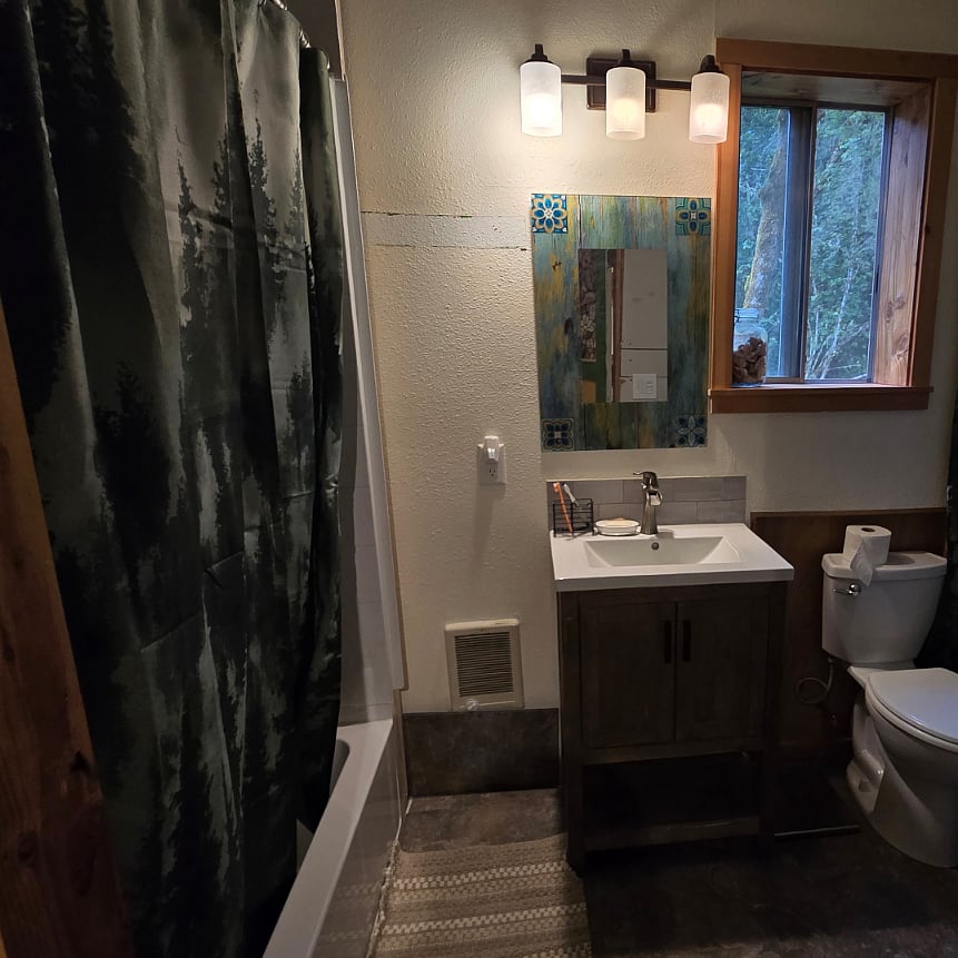 Bathroom recently remodeled