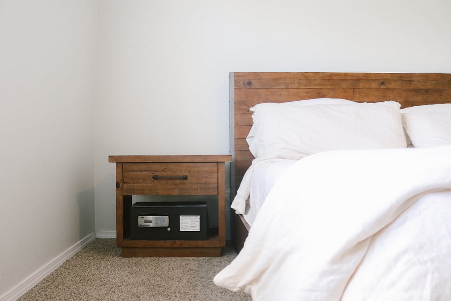 Primary Bedroom with Safe 
