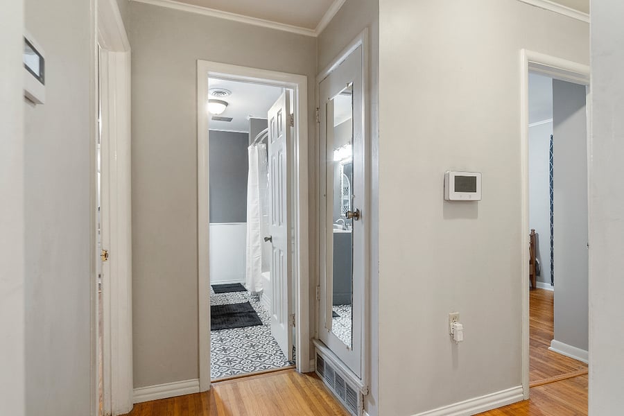 Hall bathroom