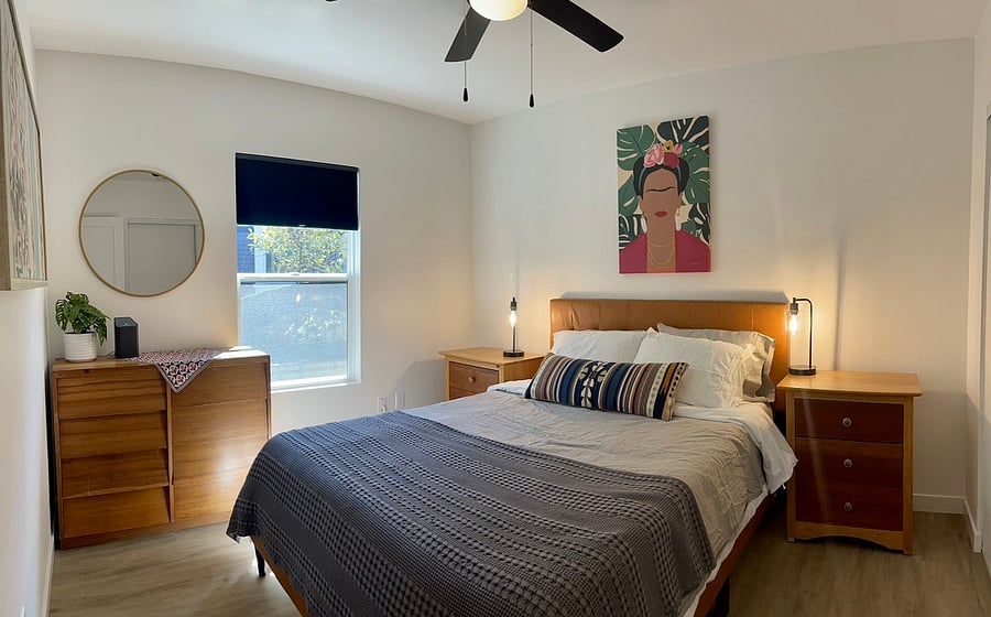 Second Bedroom, queen size bed.