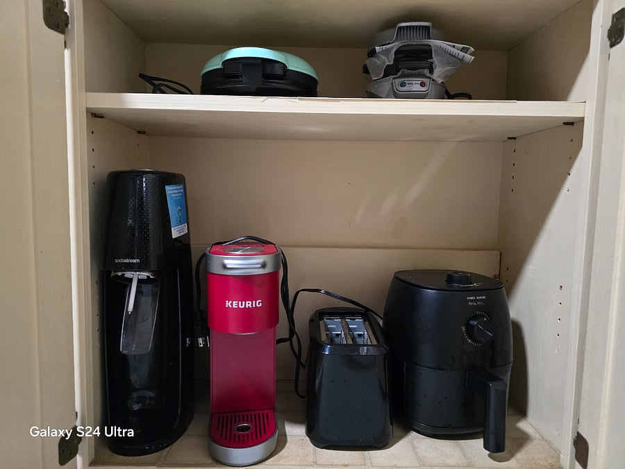 Unit 2 kitchen amenities.