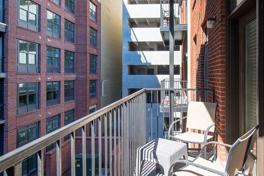 Balcony.
