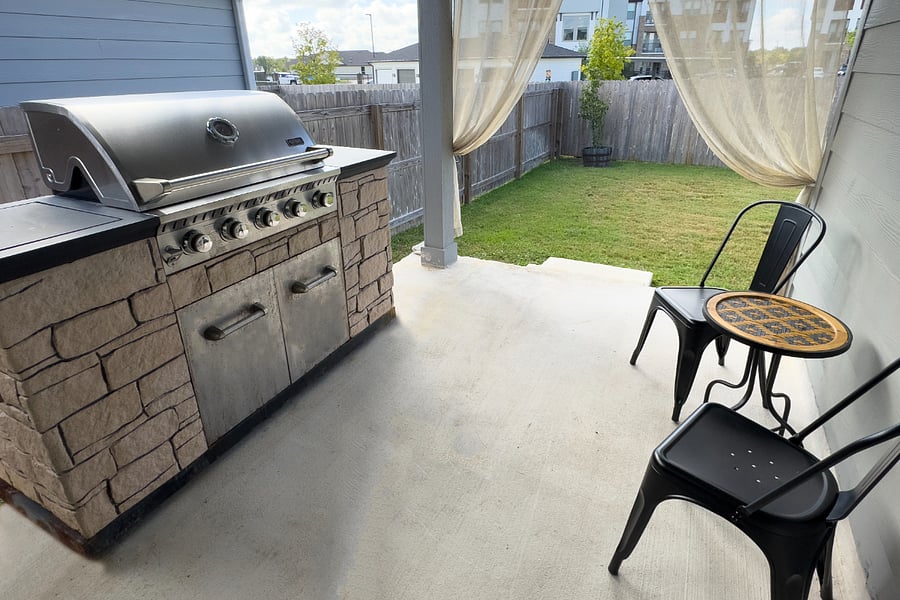 Texas sized grill, meat not included! (but we can tell you where to get some :)).