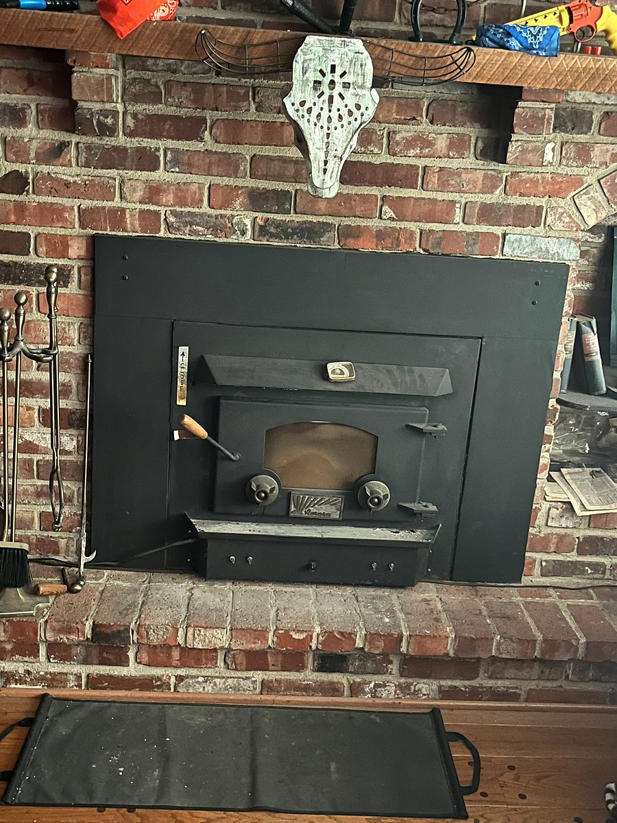 Bonus Room fireplace insert