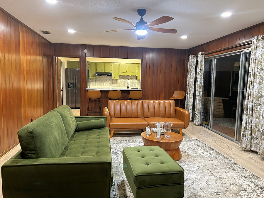 Ample space to spread out and relax