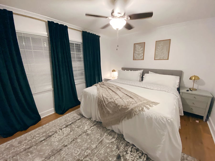 Guest Bedroom with King Bed 