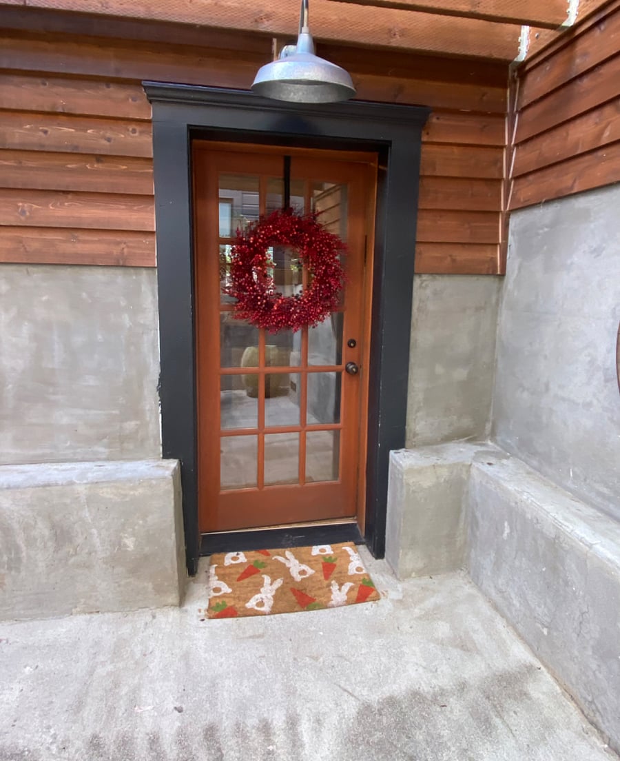 Main entry door