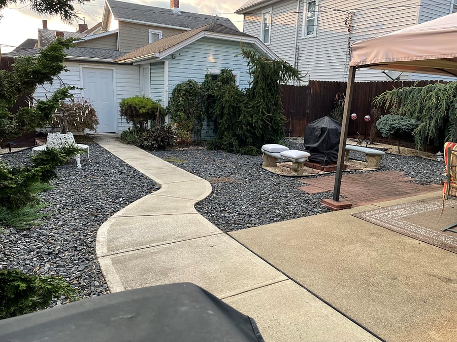 private patio/backyard