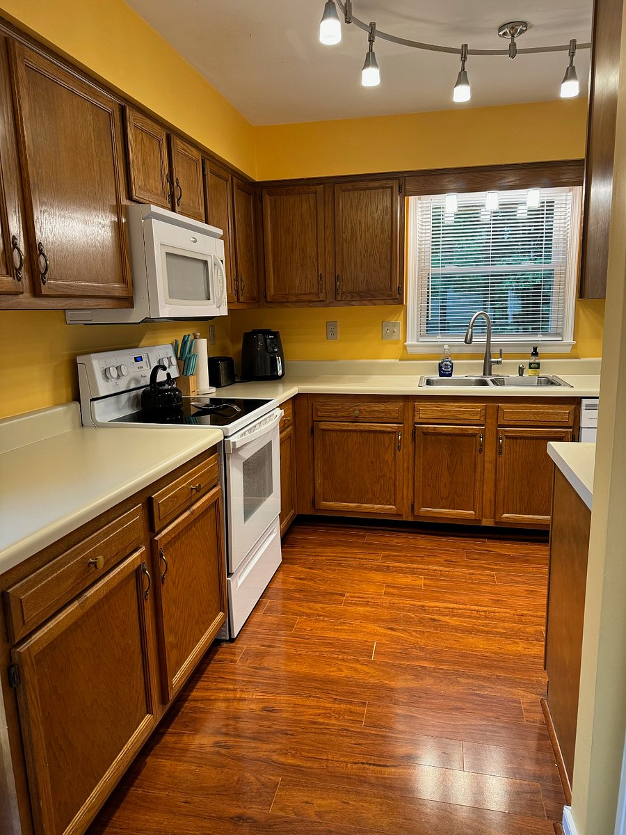 Washer and Dryer in kitchen
