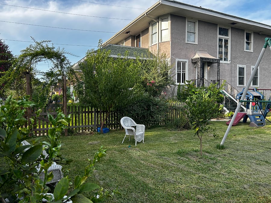 Renter entrance from yard