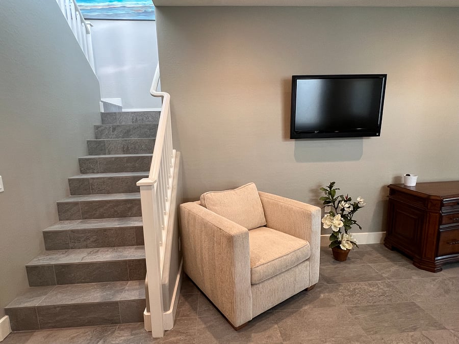 Stairs to Roof Top