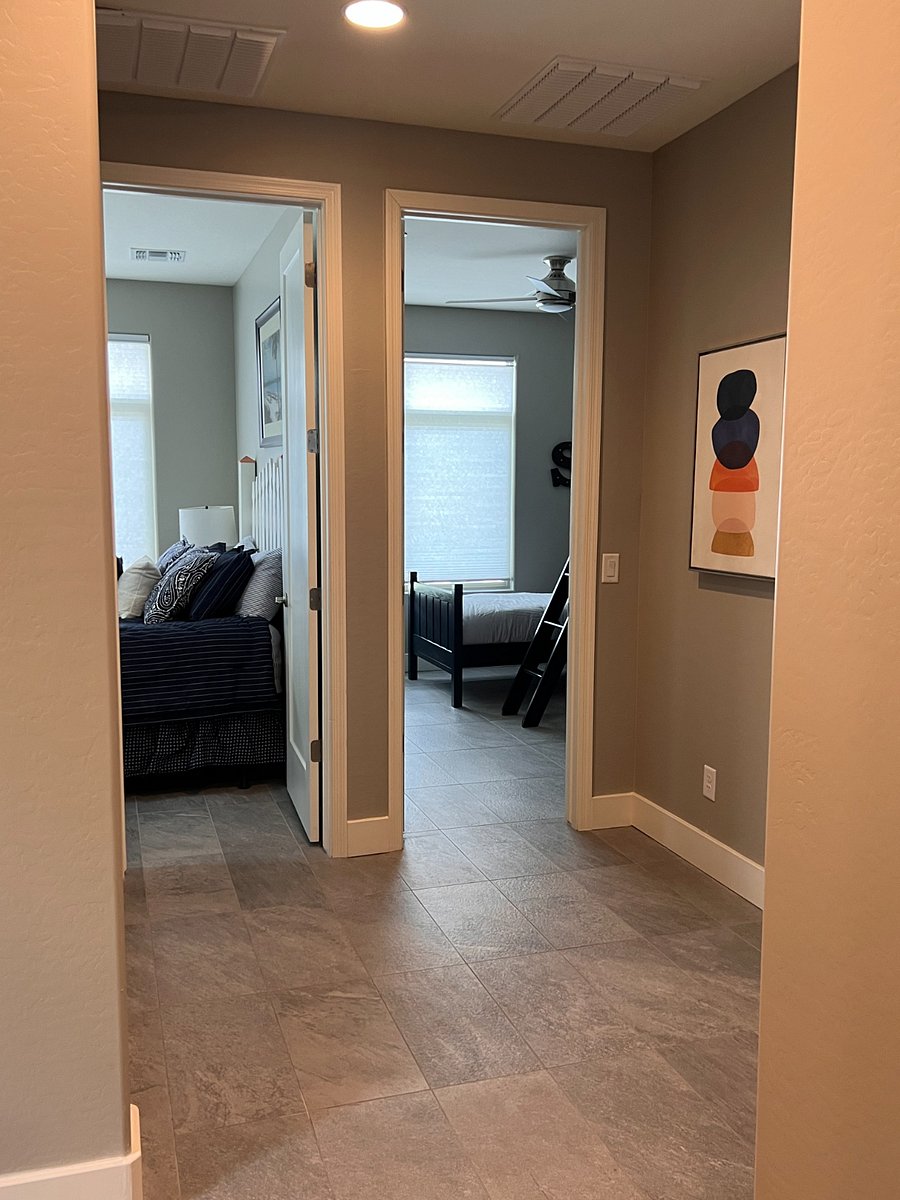 2 Bedrooms Opposite side of Master