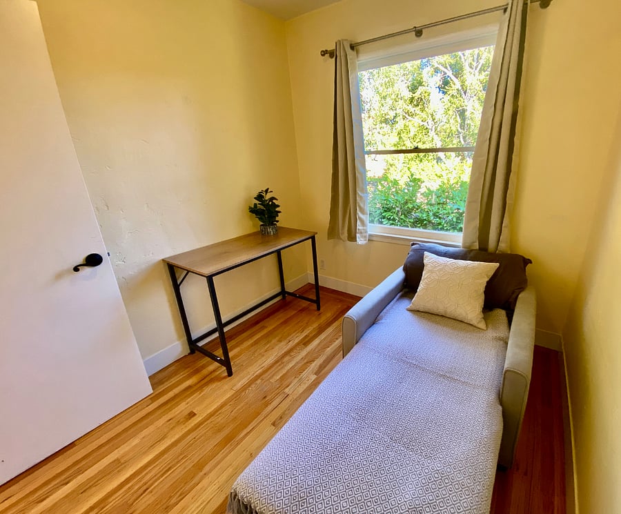 bedroom 4 upstairs - can also hold a twin bed