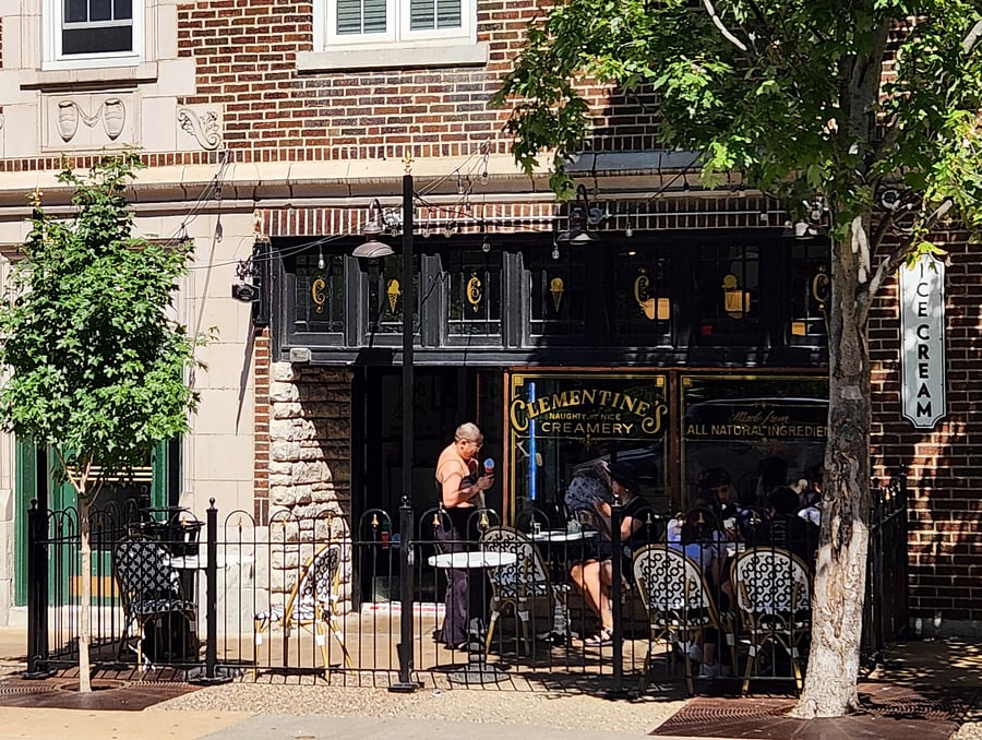 Enjoy some ice cream at Clementine's.