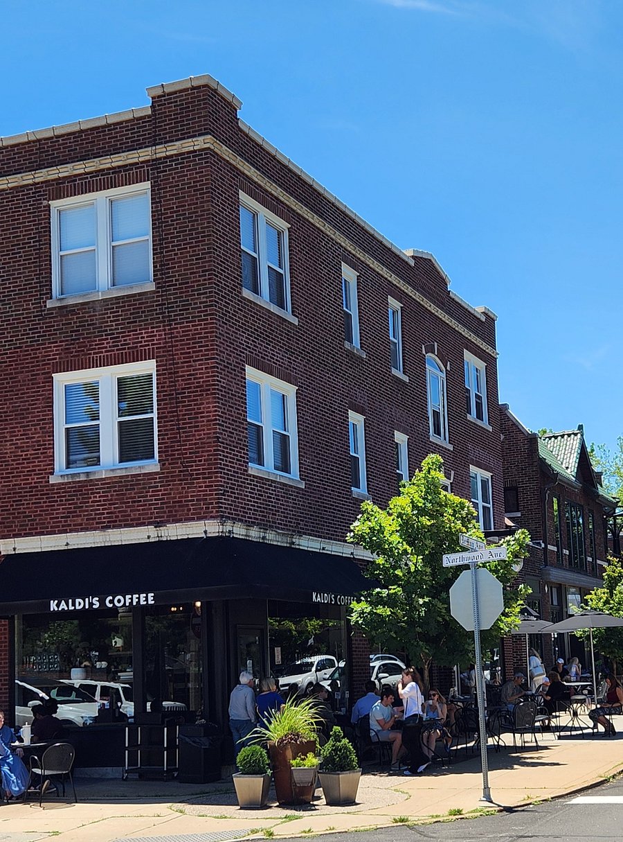 Walk to Kaldi's Coffee.