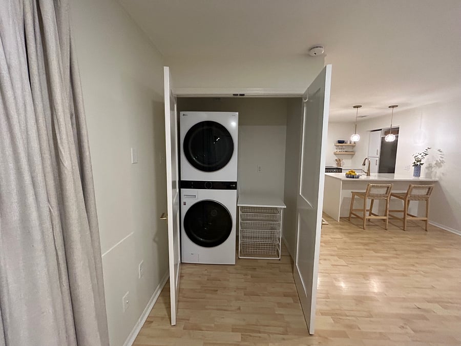 New Washer and Dryer