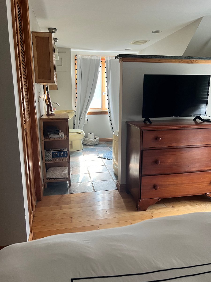 Primary bedroom with attached/private bath