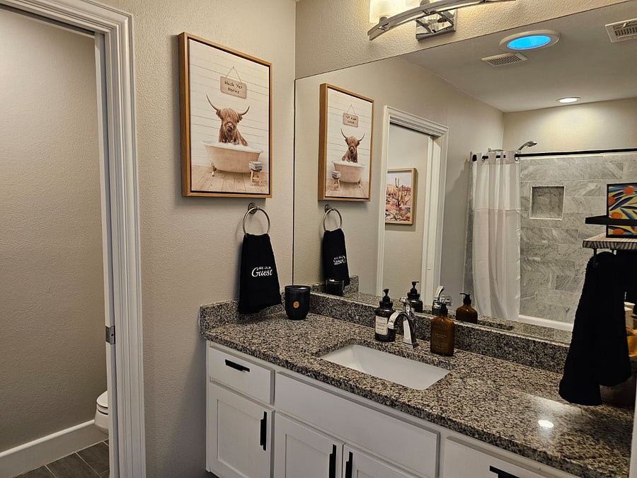 2nd Full Bath on 2nd Floor