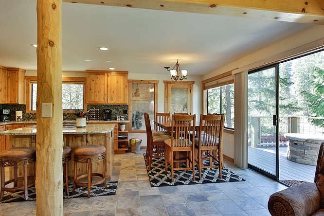 Open Concept Kitchen and Dining
