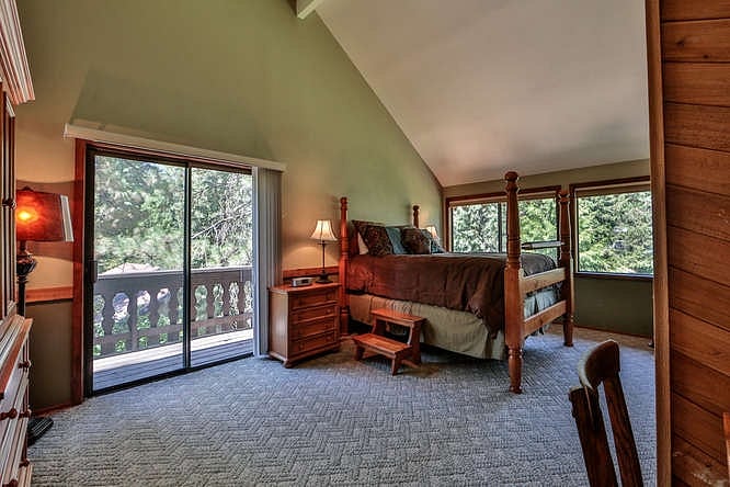 Upstairs Bedroom with View
