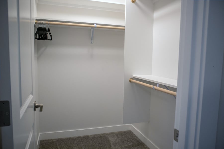 Large walk-in closet