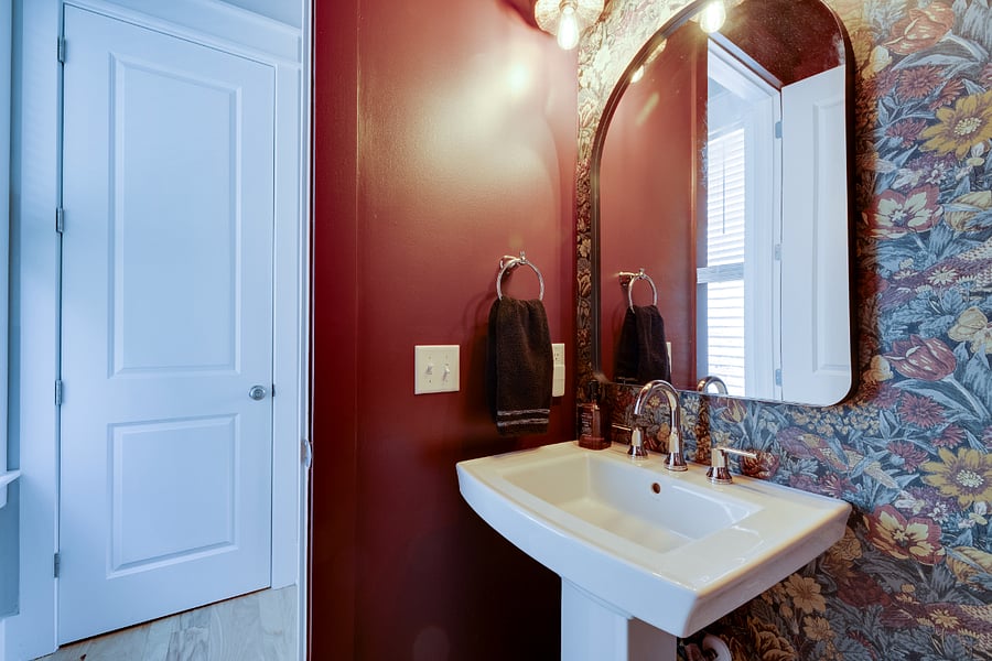 Half bath on first floor