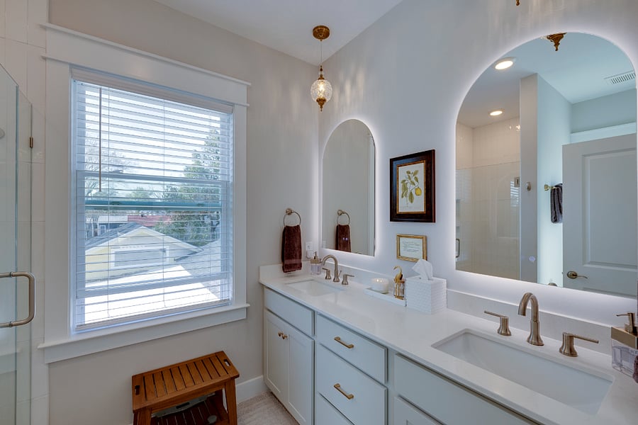 Master bathroom