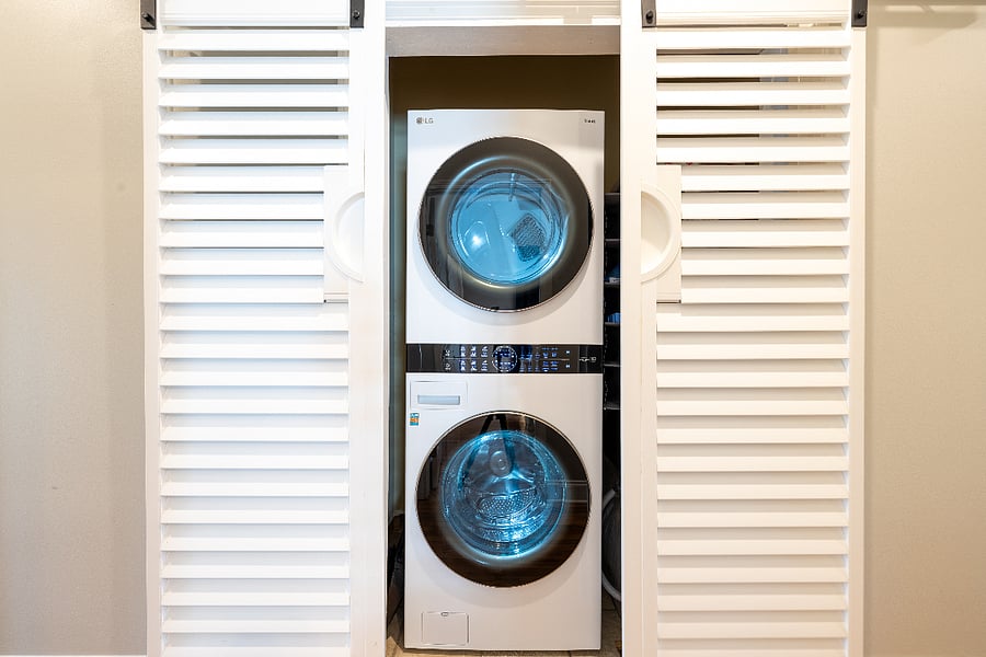 new washer and dryer