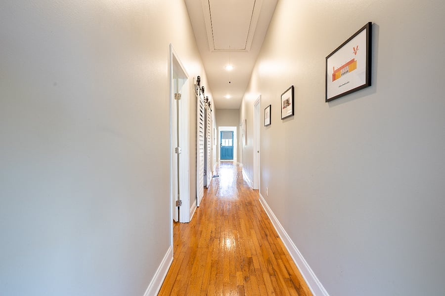 Central hallway