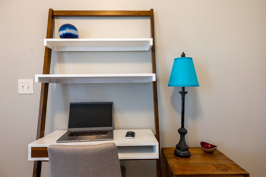 back bedroom desk