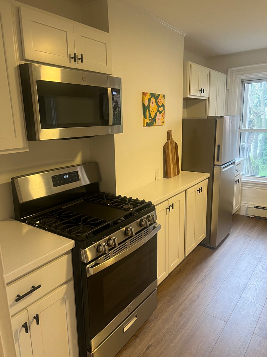 Brand new gas range and appliances