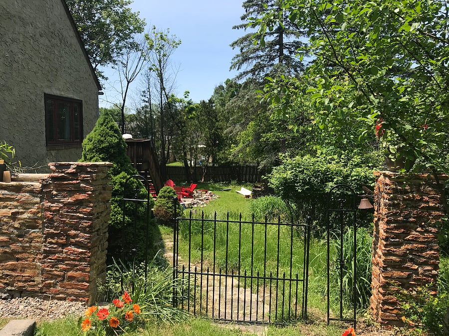 Backyard pathway