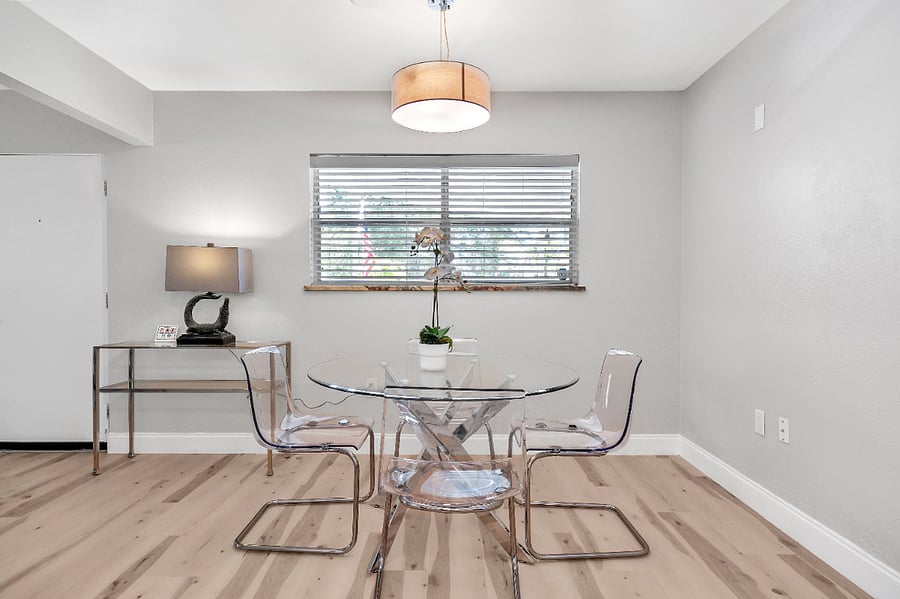 Dining area.