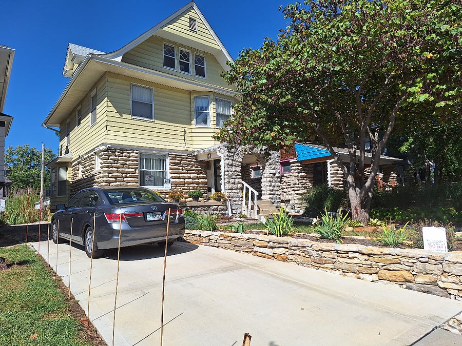 Front of house 