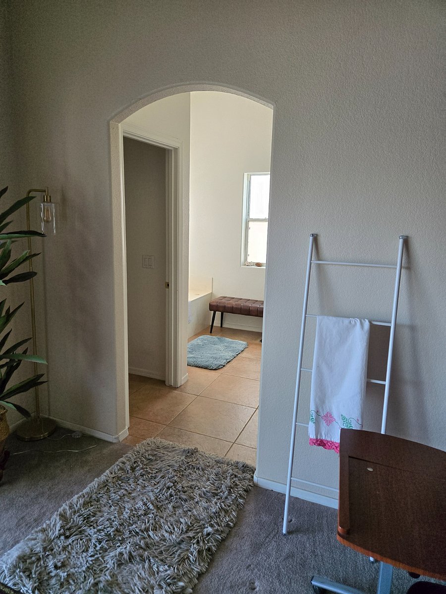 Entry to master bathroom area